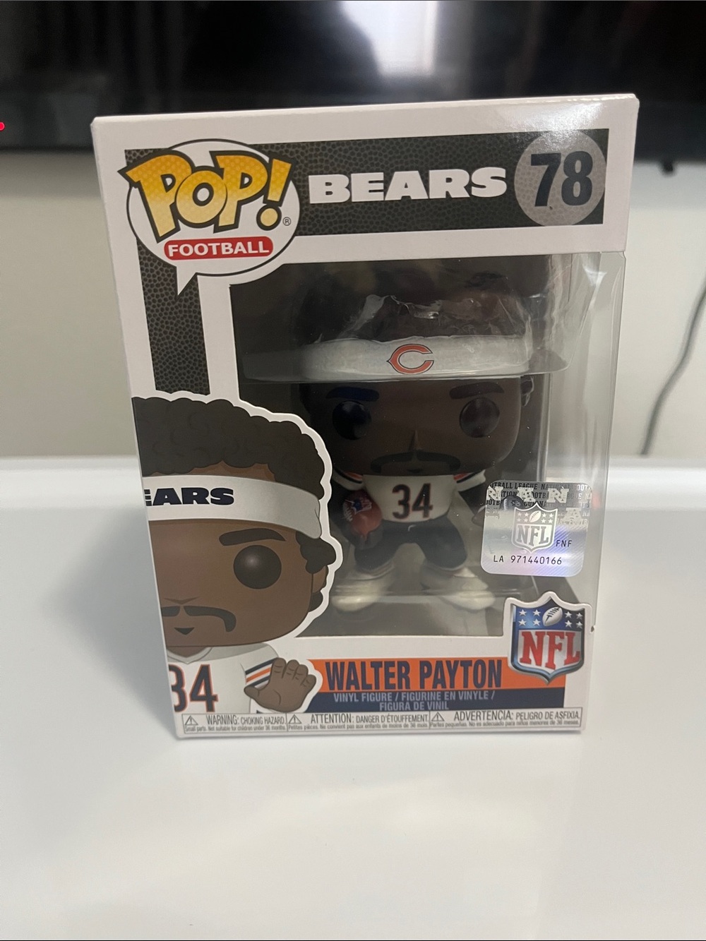 Walter Payton Funko Pop